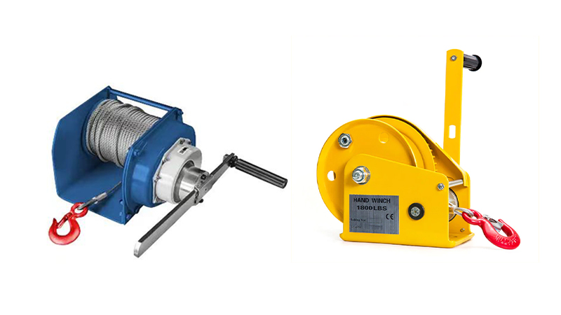 একটি ম্যানুয়াল ক্র্যাঙ্ক উইঞ্চের স্ব-লকিং ফাংশনের সুবিধাগুলি কী কী?