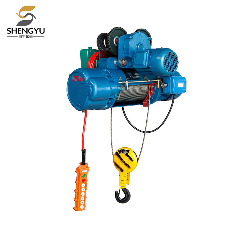 ক্রেনের জন্য CD1 380V তারের দড়ি বৈদ্যুতিক উত্তোলন