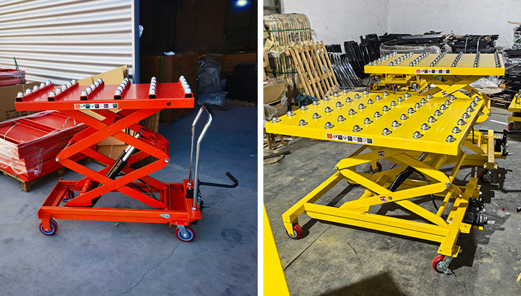 Roller Ball Platform Scissor Lifts